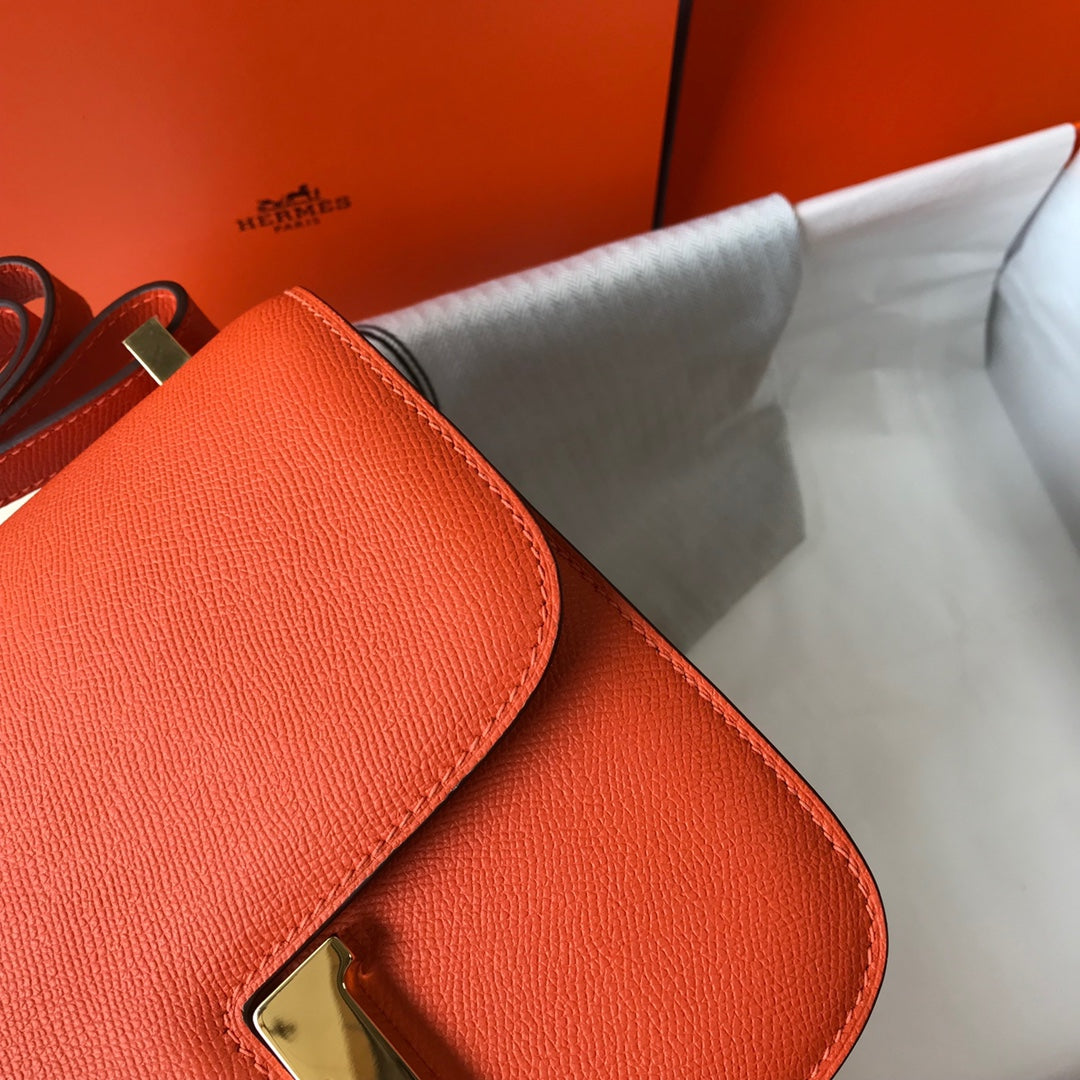 Constance 18 Epsom Leather Bag - Full Set