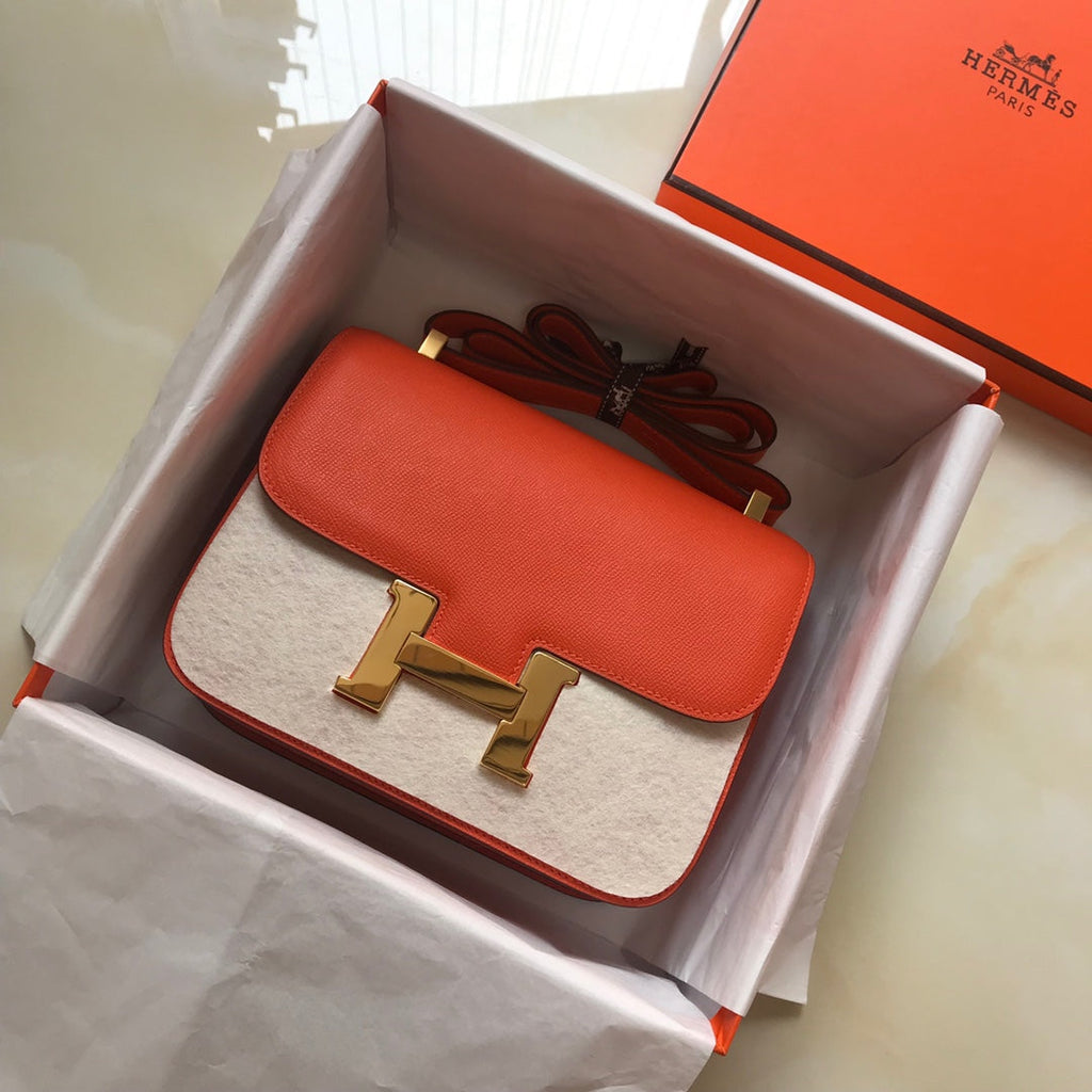 Constance 18 Epsom Leather Bag - Full Set