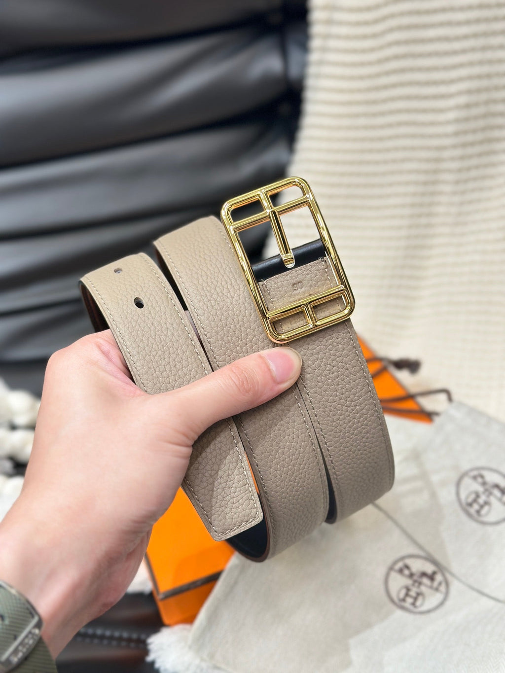 Cape Cod 32 Reversible Leather Belt – 32mm