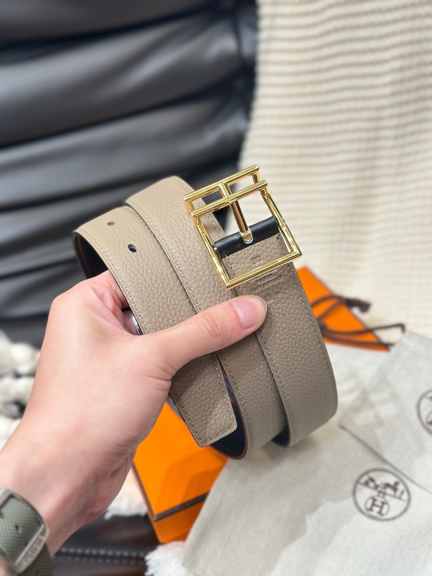 Cape Cod 32 Reversible Leather Belt – 32mm