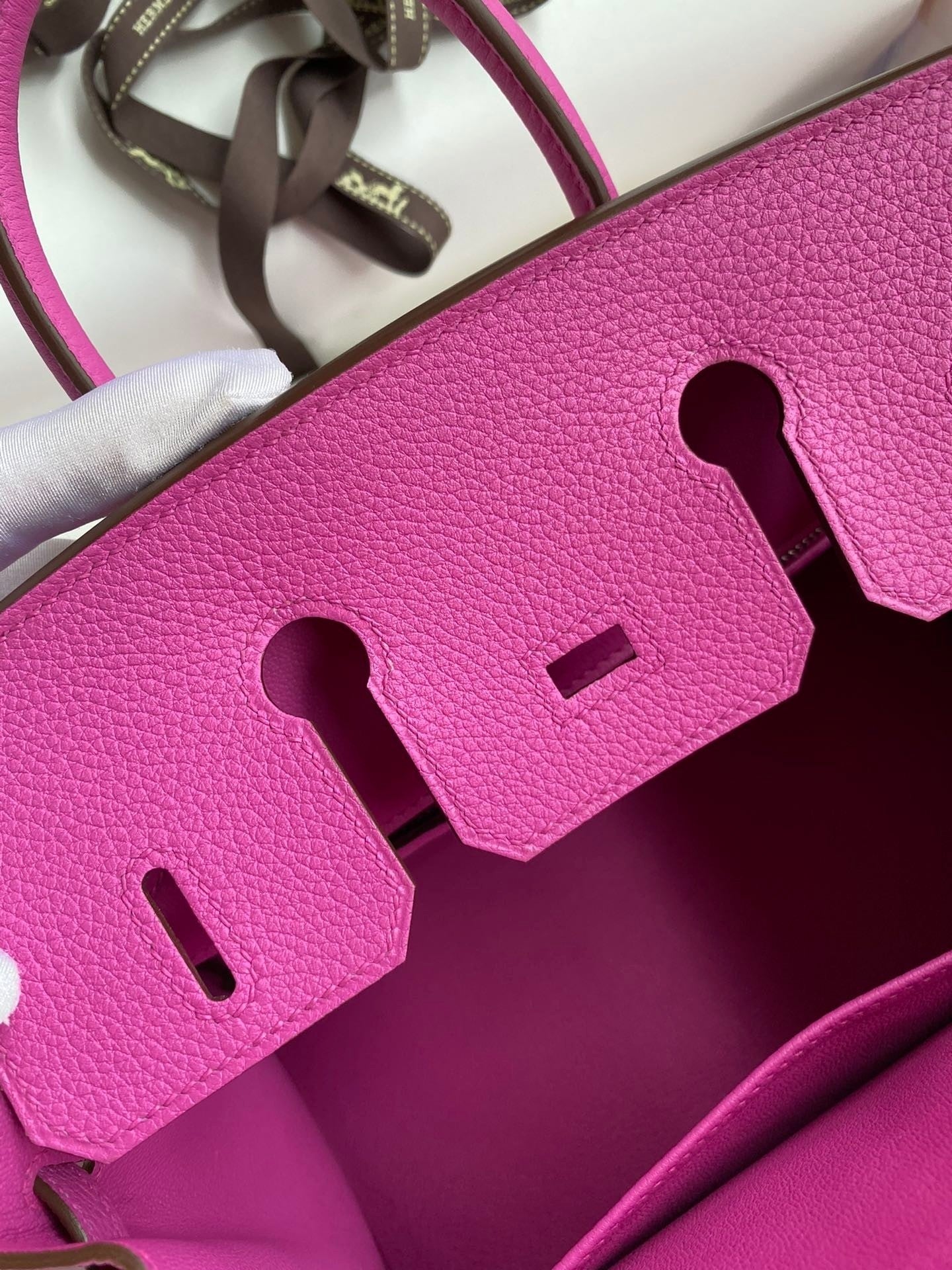 Birkin 25 Togo Leather Handbag