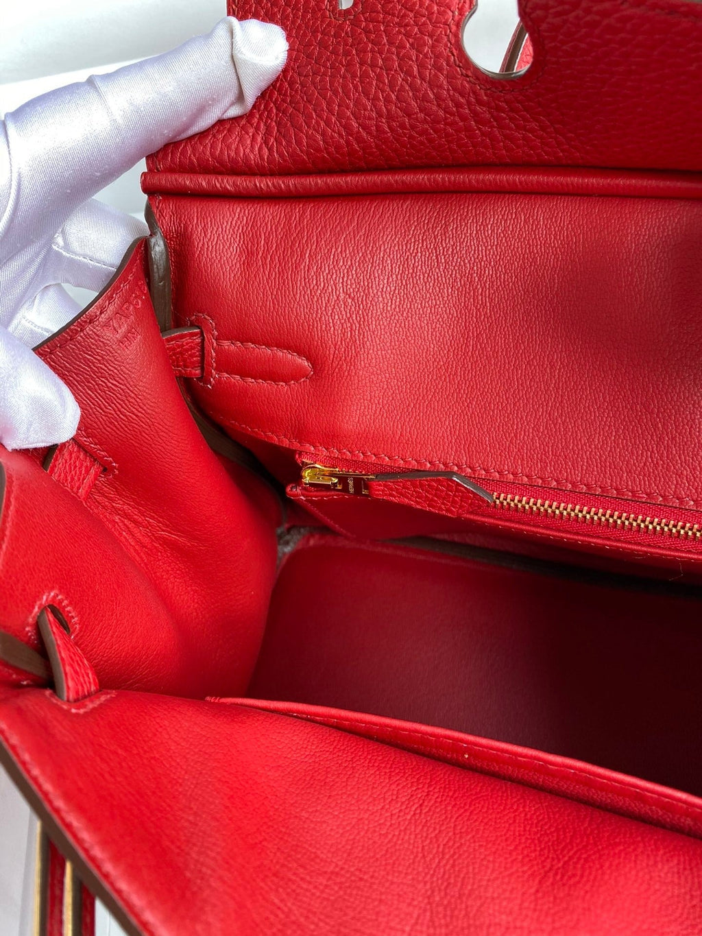 Birkin 25 Togo Leather Handbag