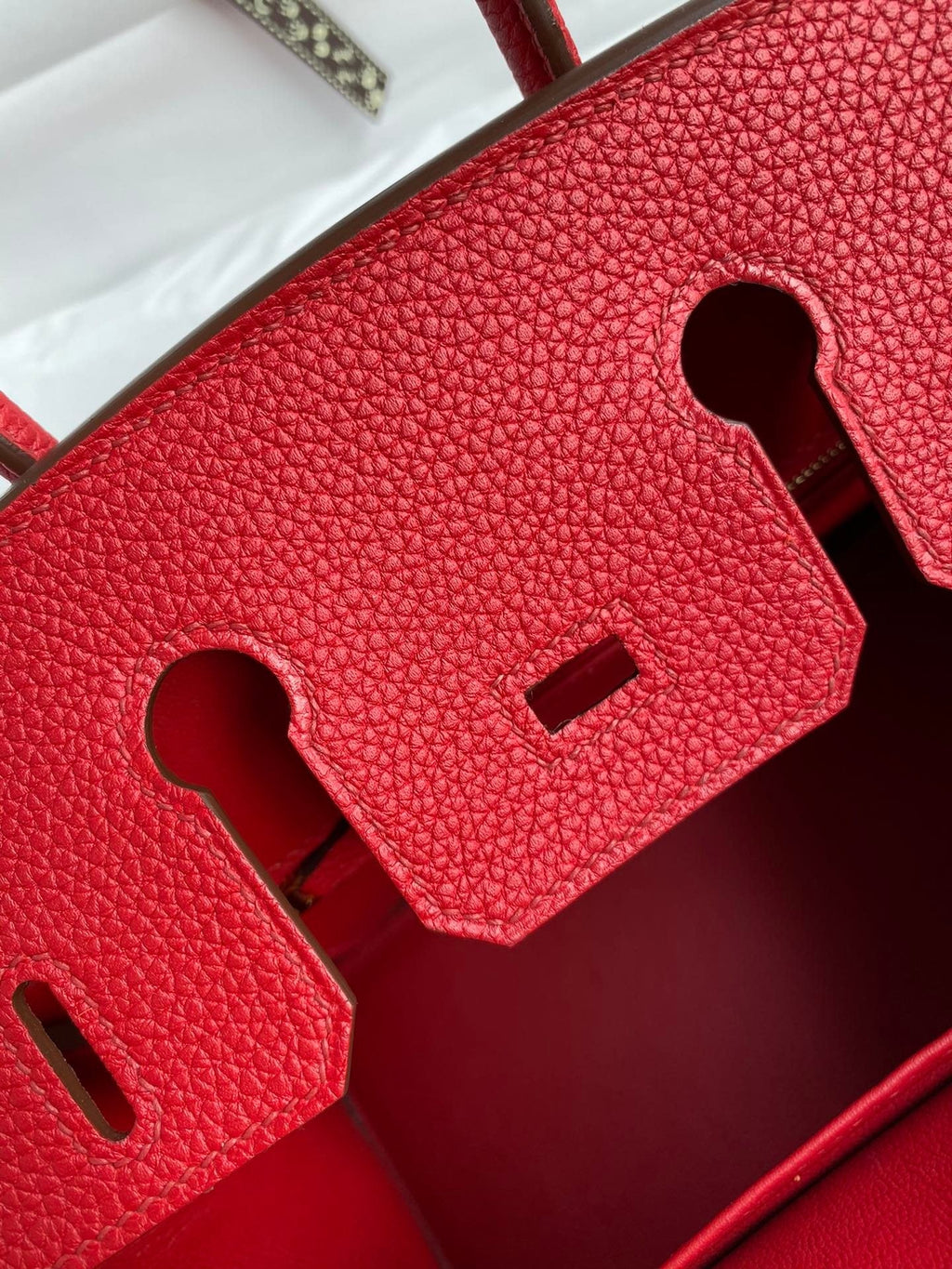 Birkin 25 Togo Leather Handbag