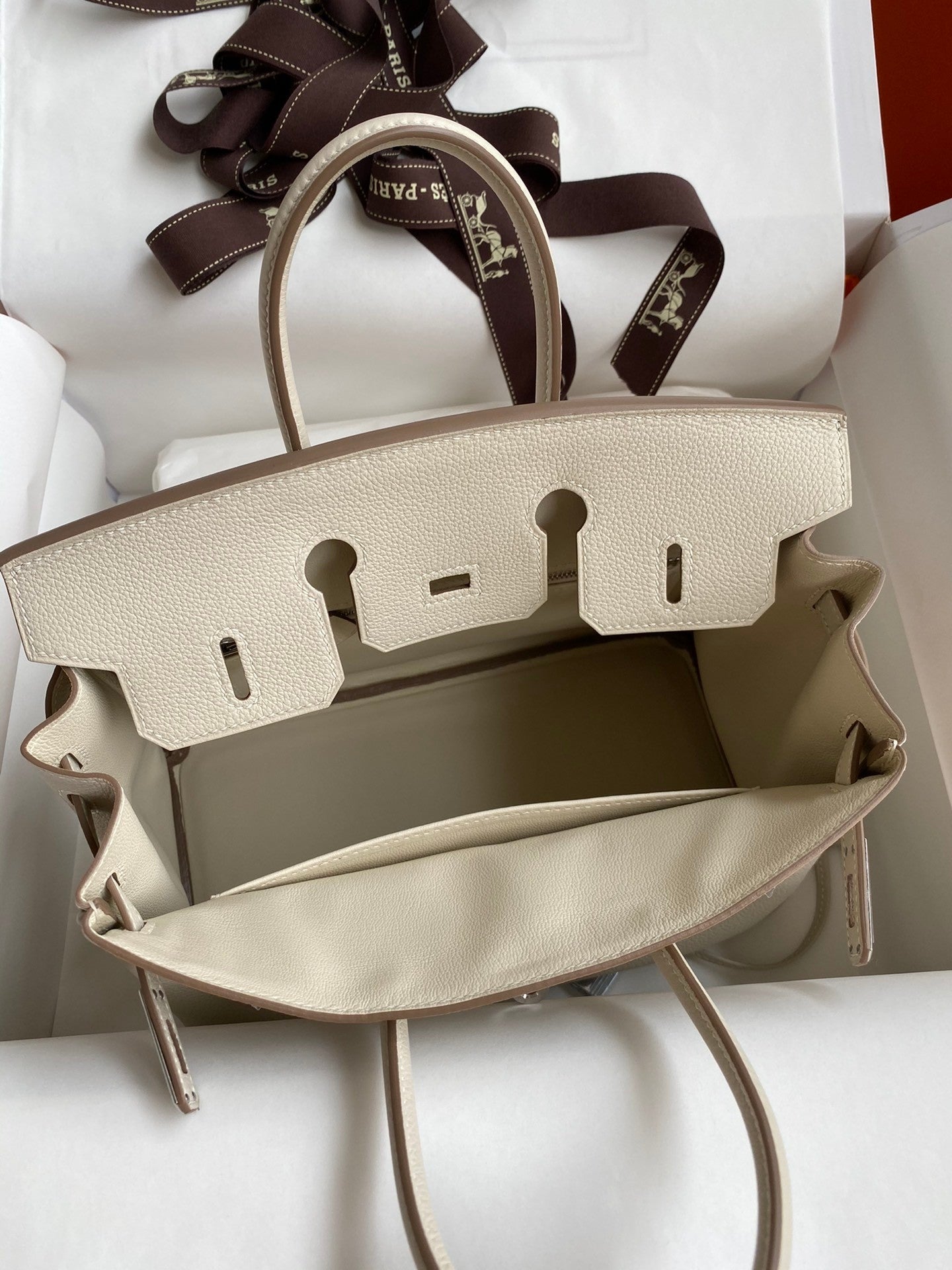 Birkin 25 Togo Leather Handbag