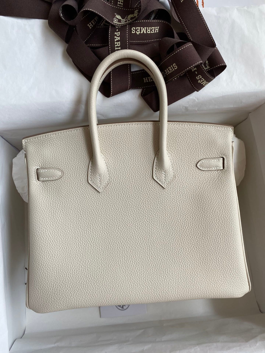 Birkin 25 Togo Leather Handbag