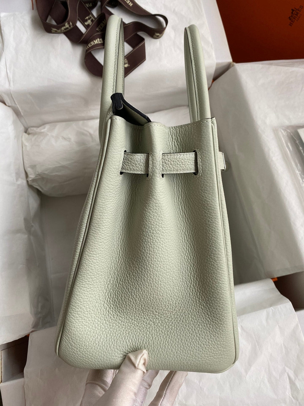 Birkin 30 Togo Leather - Silver Hardware | Full Set