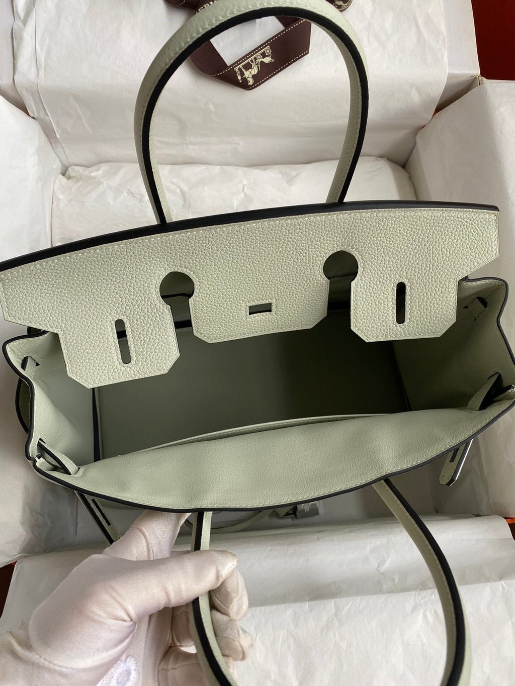 Birkin 30 Togo Leather - Silver Hardware | Full Set