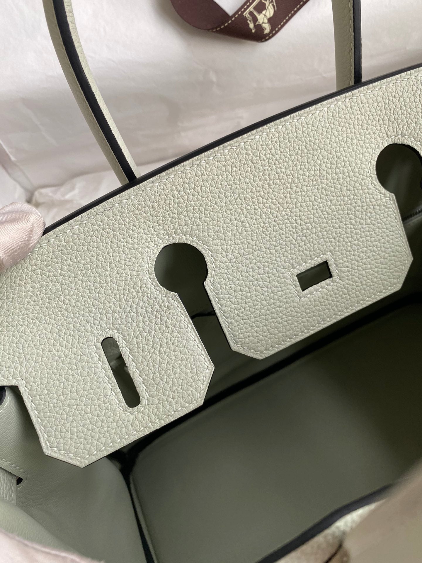 Birkin 30 Togo Leather - Silver Hardware | Full Set