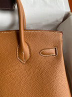 Birkin 30 Togo Leather - Gold Hardware | Full Set