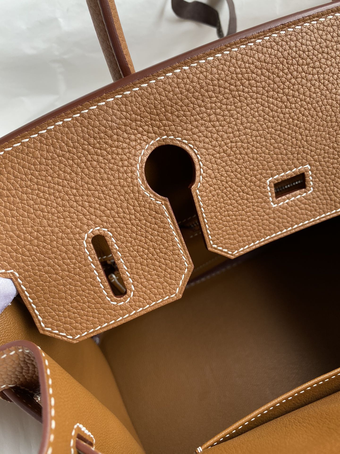 Birkin 30 Togo Leather - Silver Hardware | Full Set