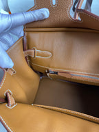 Birkin 30 Togo Leather - Silver Hardware | Full Set