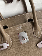 Birkin 30 Togo Leather - Silver Hardware | Full Set