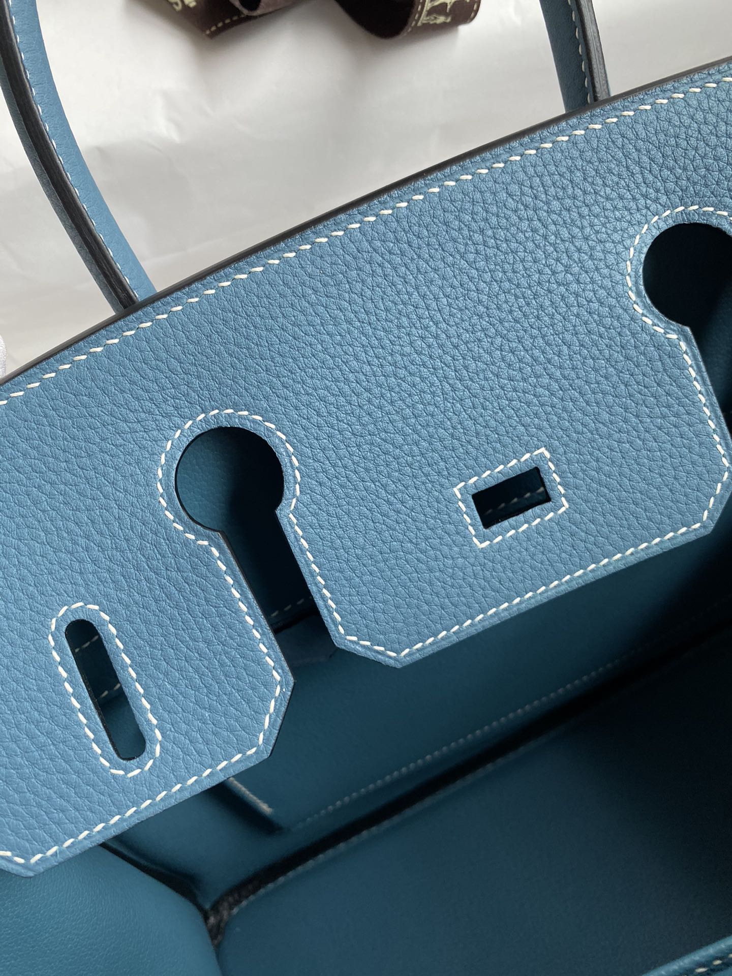 Birkin 30 Togo Leather - Silver Hardware | Full Set