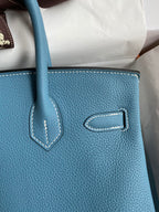 Birkin 30 Togo Leather - Silver Hardware | Full Set