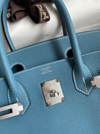 Birkin 30 Togo Leather - Silver Hardware | Full Set
