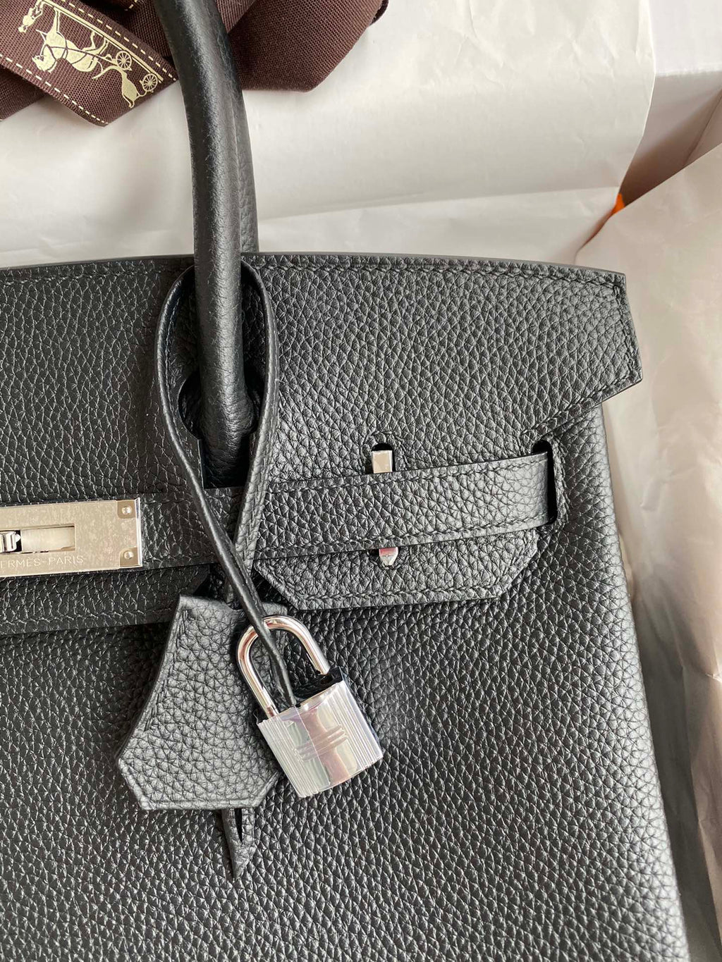 Birkin 30 Togo Leather - Silver hardware