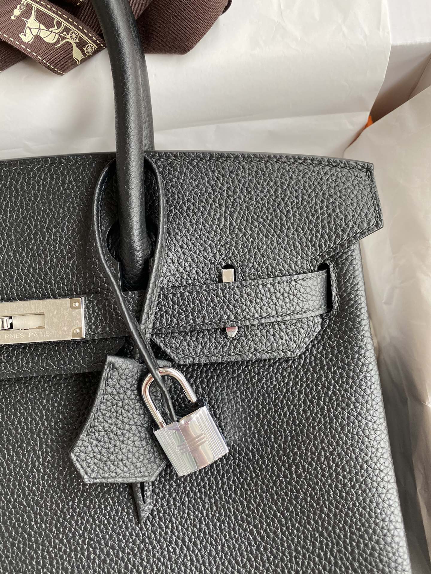 Birkin 30 Togo Leather - Silver hardware