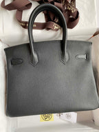 Birkin 30 Togo Leather - Silver Hardware | Full Set