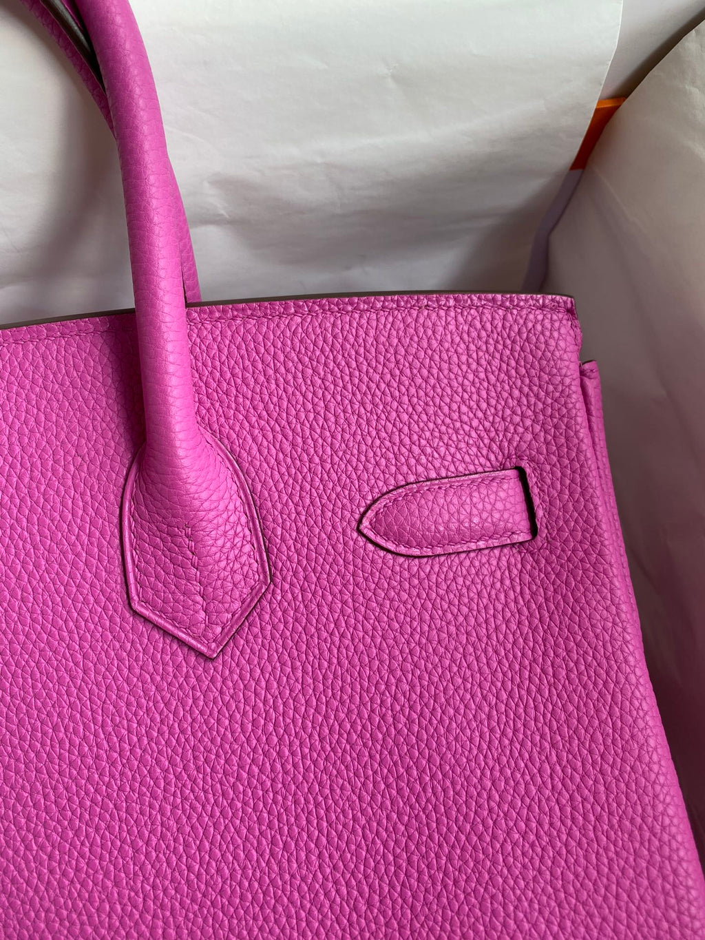 Birkin 30 Togo Leather - Silver Hardware | Full Set