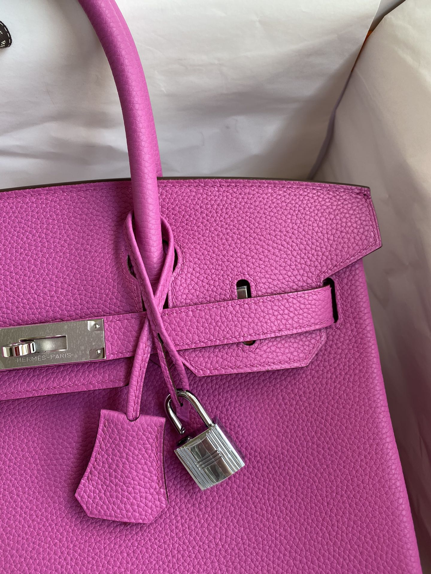 Birkin 30 Togo Leather - Silver Hardware | Full Set
