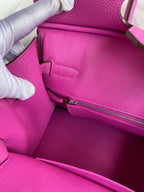 Birkin 30 Togo Leather - Silver Hardware | Full Set