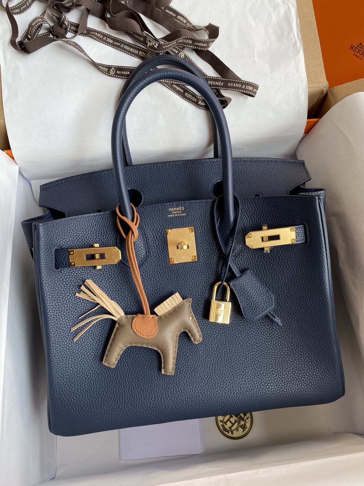 Birkin 30 Togo Leather - Gold Hardware | Full Set