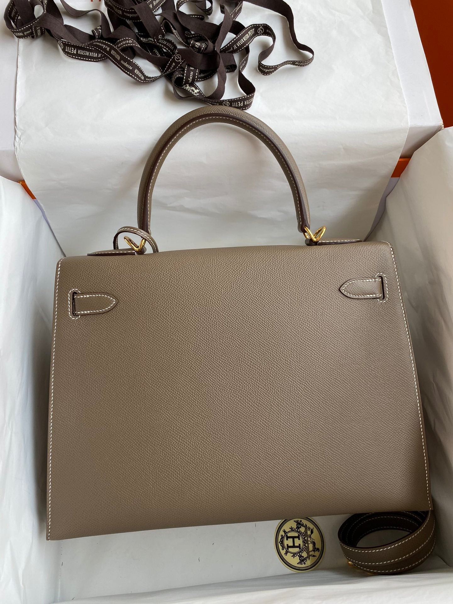 Kelly 32cm Epsom Leather Handbag