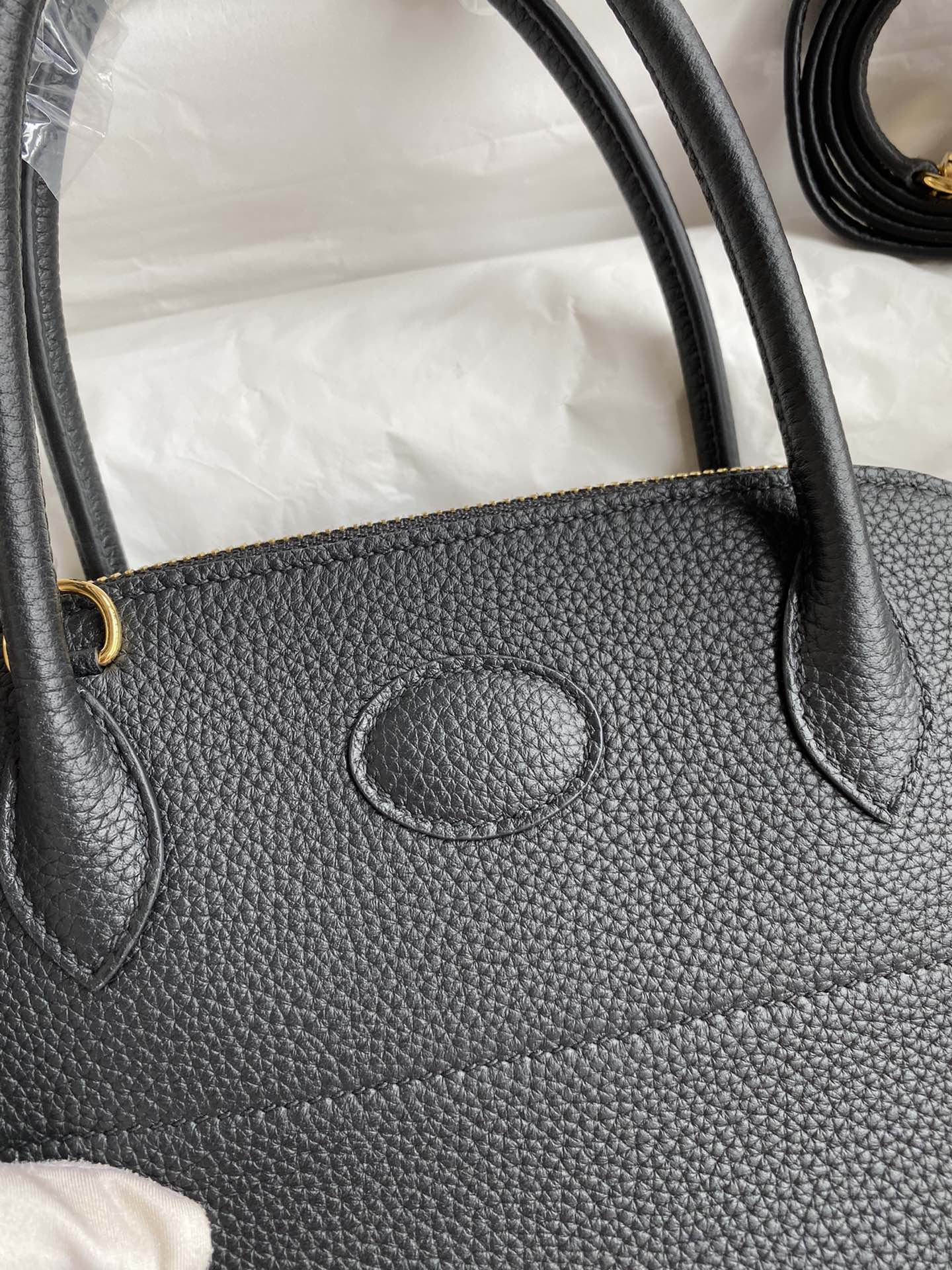 Bolide 27cm Togo Leather Handbag