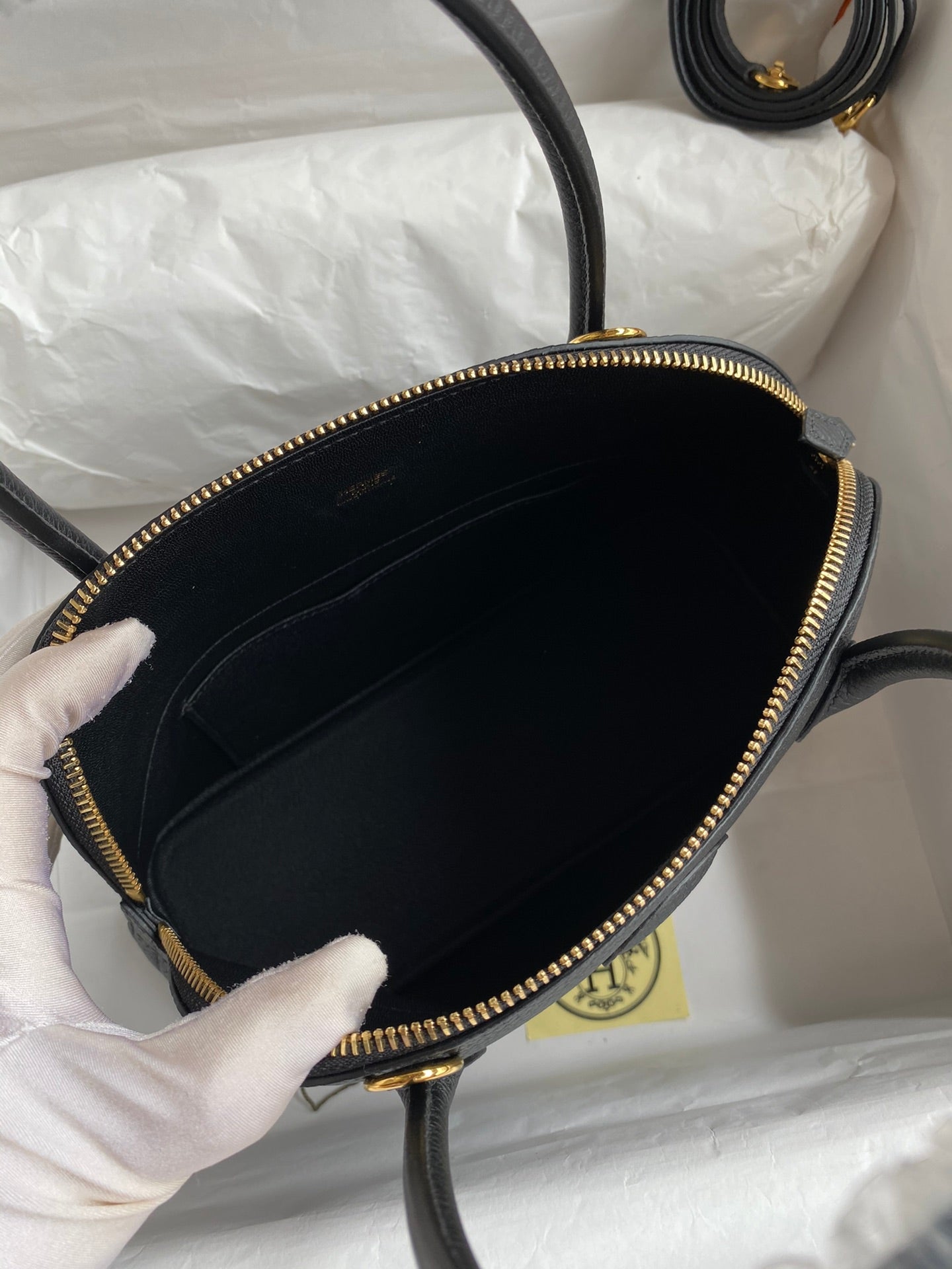 Bolide 27cm Togo Leather Handbag