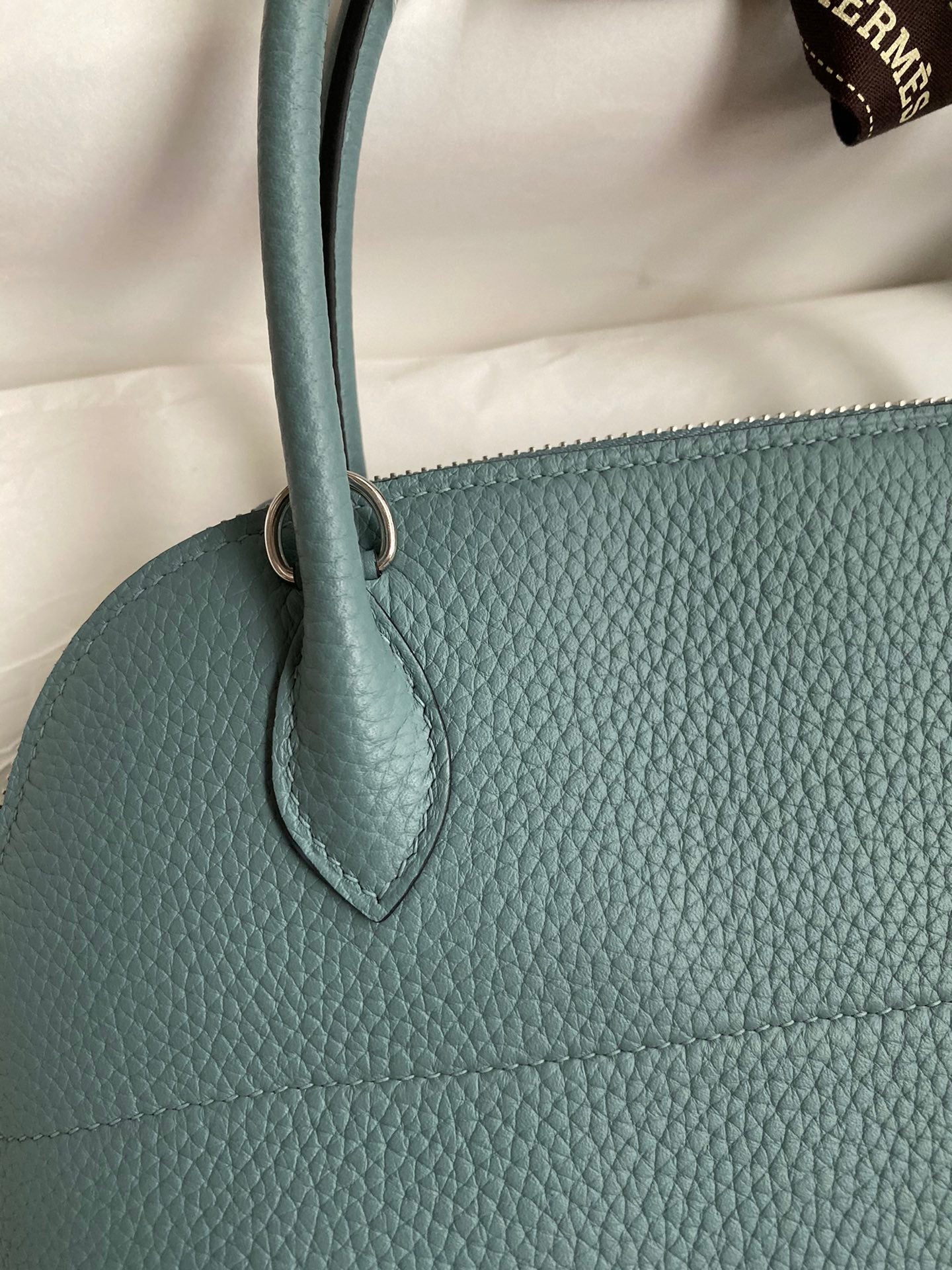 Bolide 27cm Togo Leather Handbag