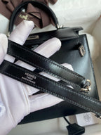 Kelly 25cm Box Leather Handbag - Full Set